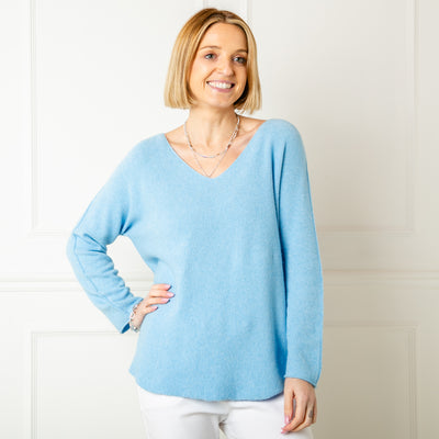 Soft V-Neck Jumper